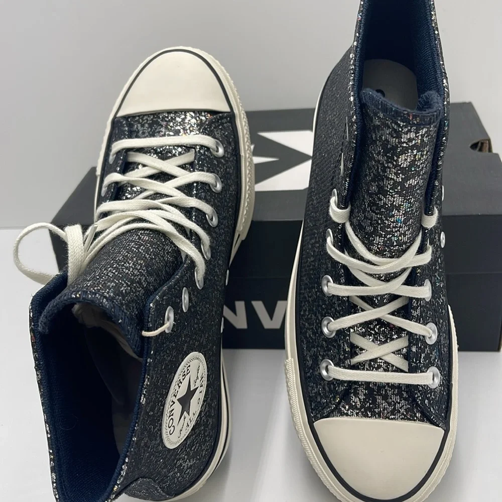 Converse WMNS CTAS LIFT HI INTO THE VOID/EGRET/BLACK A09551C Platforms Sneakers